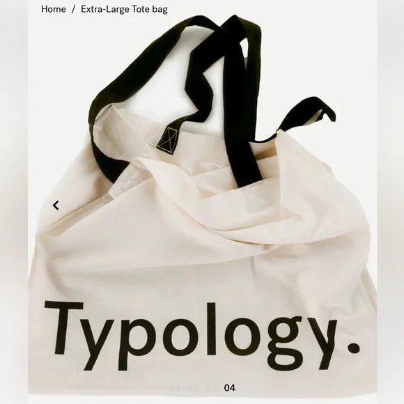 NWT TYPOLOGY TOTE BAG - Picture 2 of 3